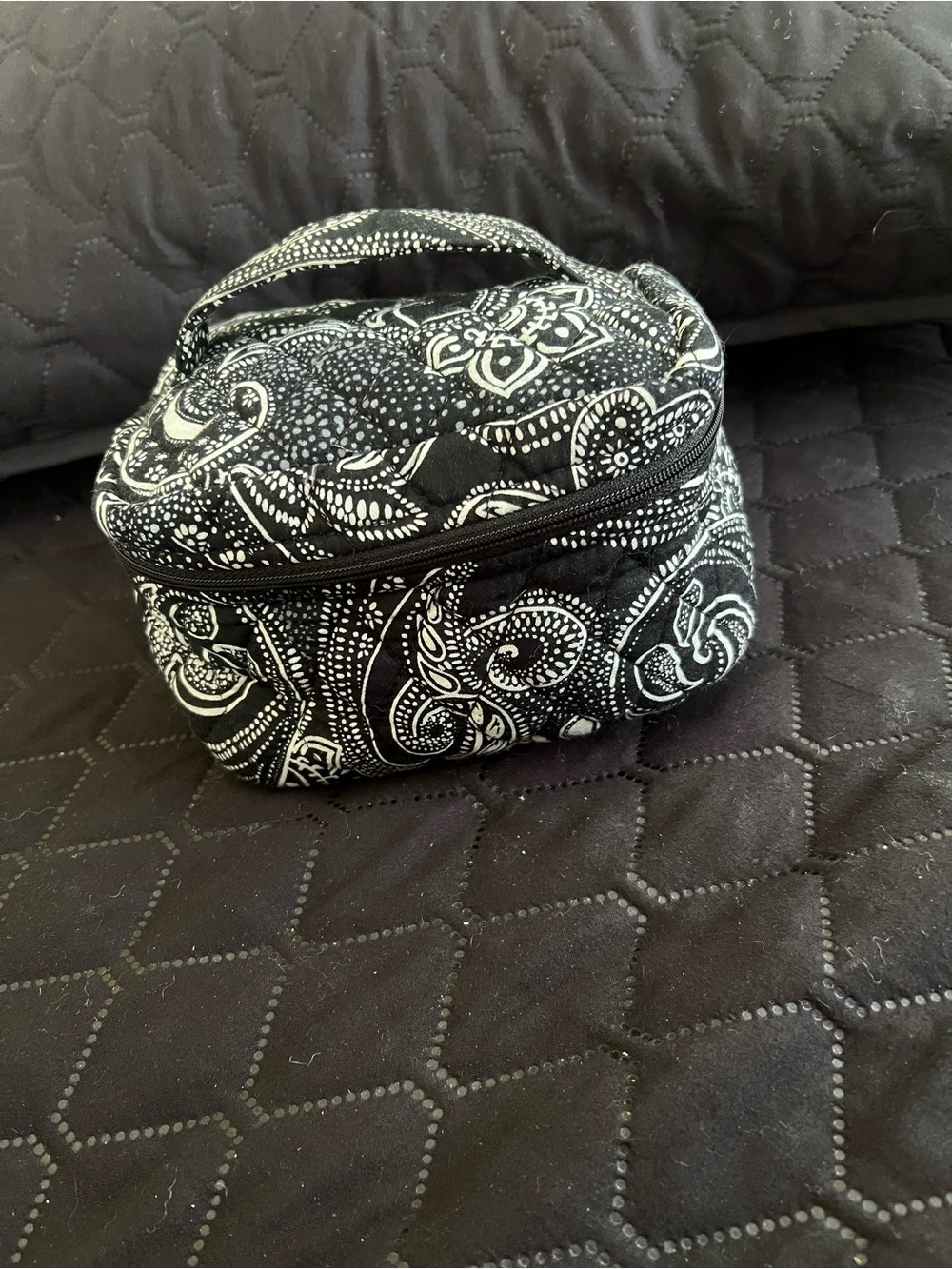 Vera Bradley Stellar Paisley 2019-20 Retired Cosmetic Bag